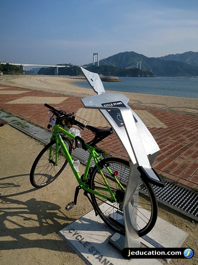 shimanami kaido ที่จอดจักรยาน