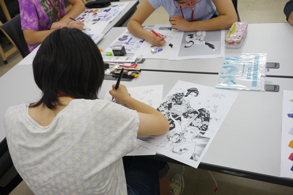 Open Campus ของญี่ปุ่น workshop วาดรูป
