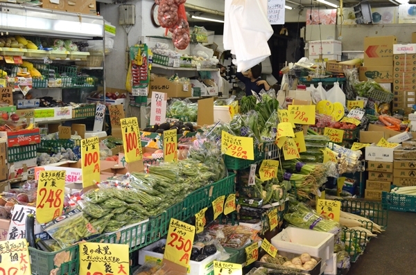 เรียนต่อญี่ปุ่น ร้านขายผัก
