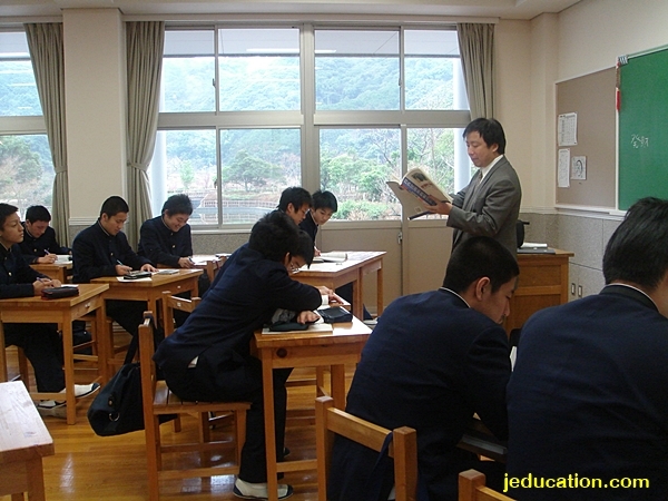 เรียนต่อม.ปลายญี่ปุ่น ในห้องเรียน