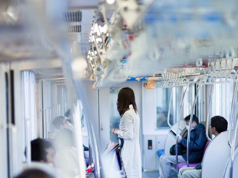 การขึ้นรถไฟ ที่ญี่ปุ่น