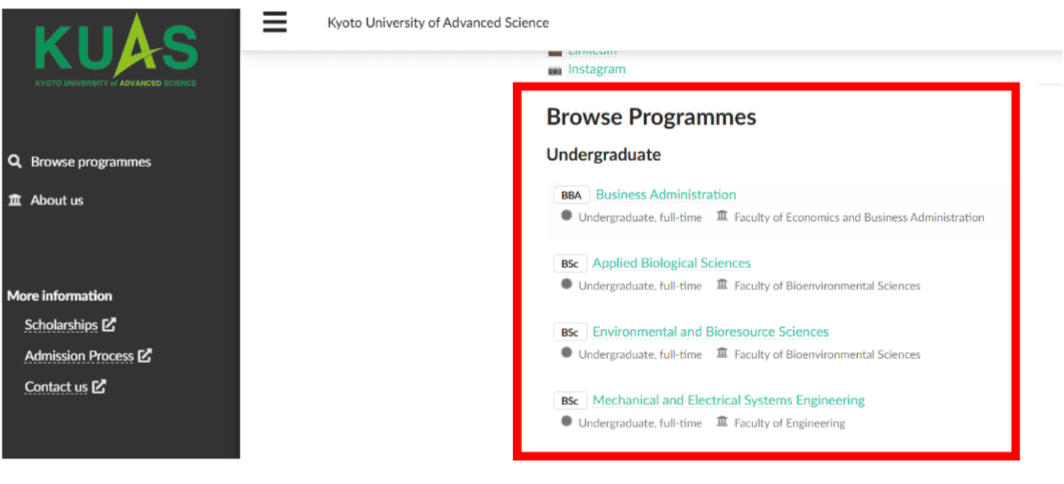 ขั้นตอนการสมัครปริญญาตรี KUAS
