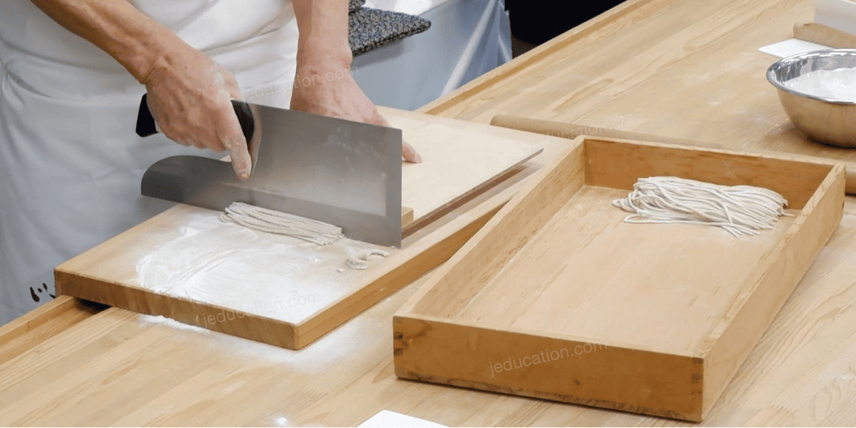 เรียนรู้วิฑีทำโซบะ ค่ายเรียนภาษา ทัศนศึกษาที่ฮอกไกโด