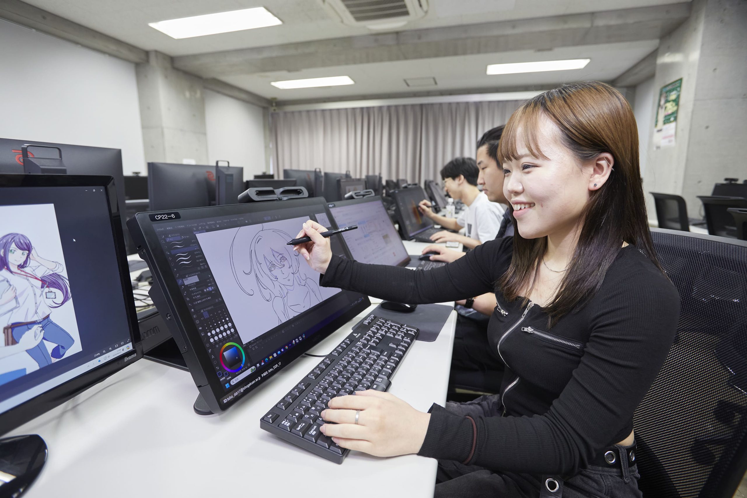 คลาสเรียน Animation ที่ Toho Gakuen College