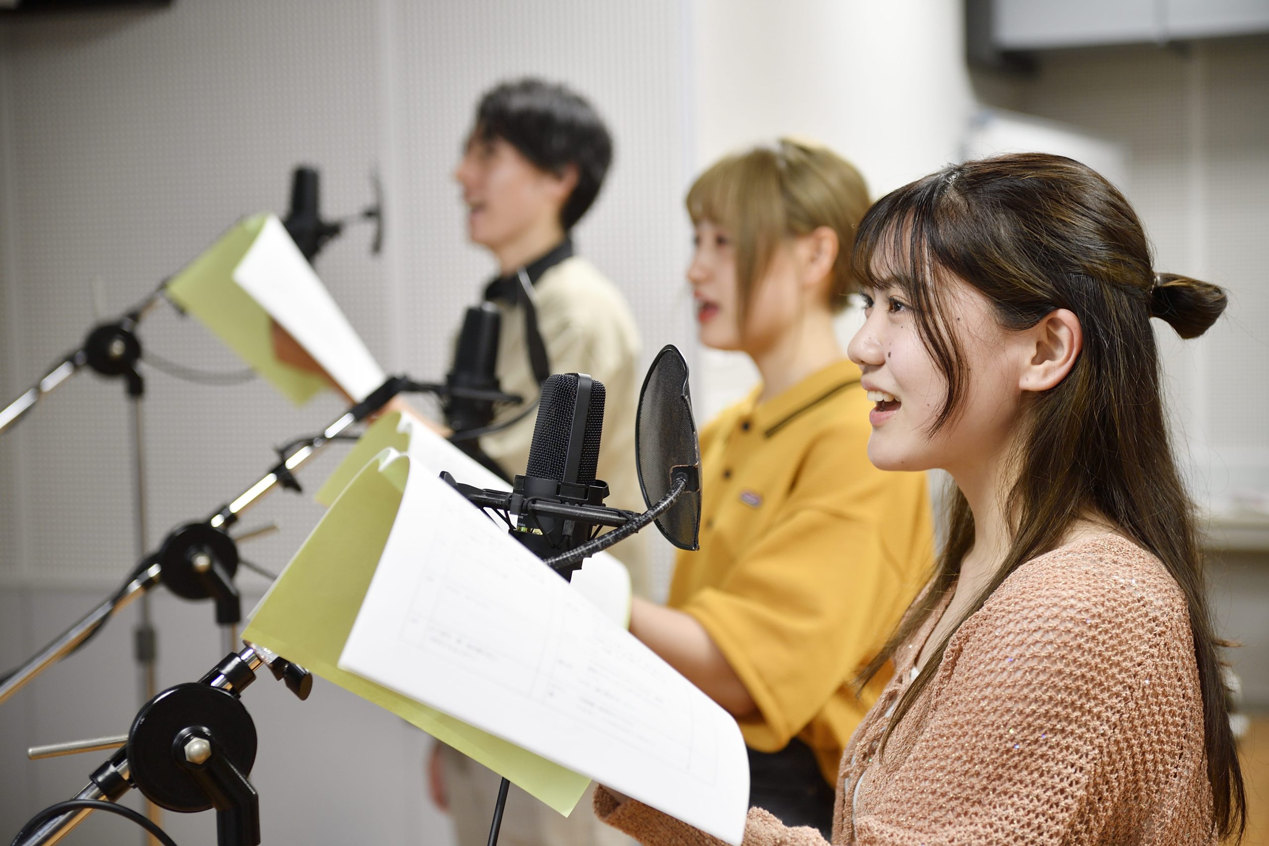 คลาสเรียนพากย์เสียง ที่ Toho Gakuen College