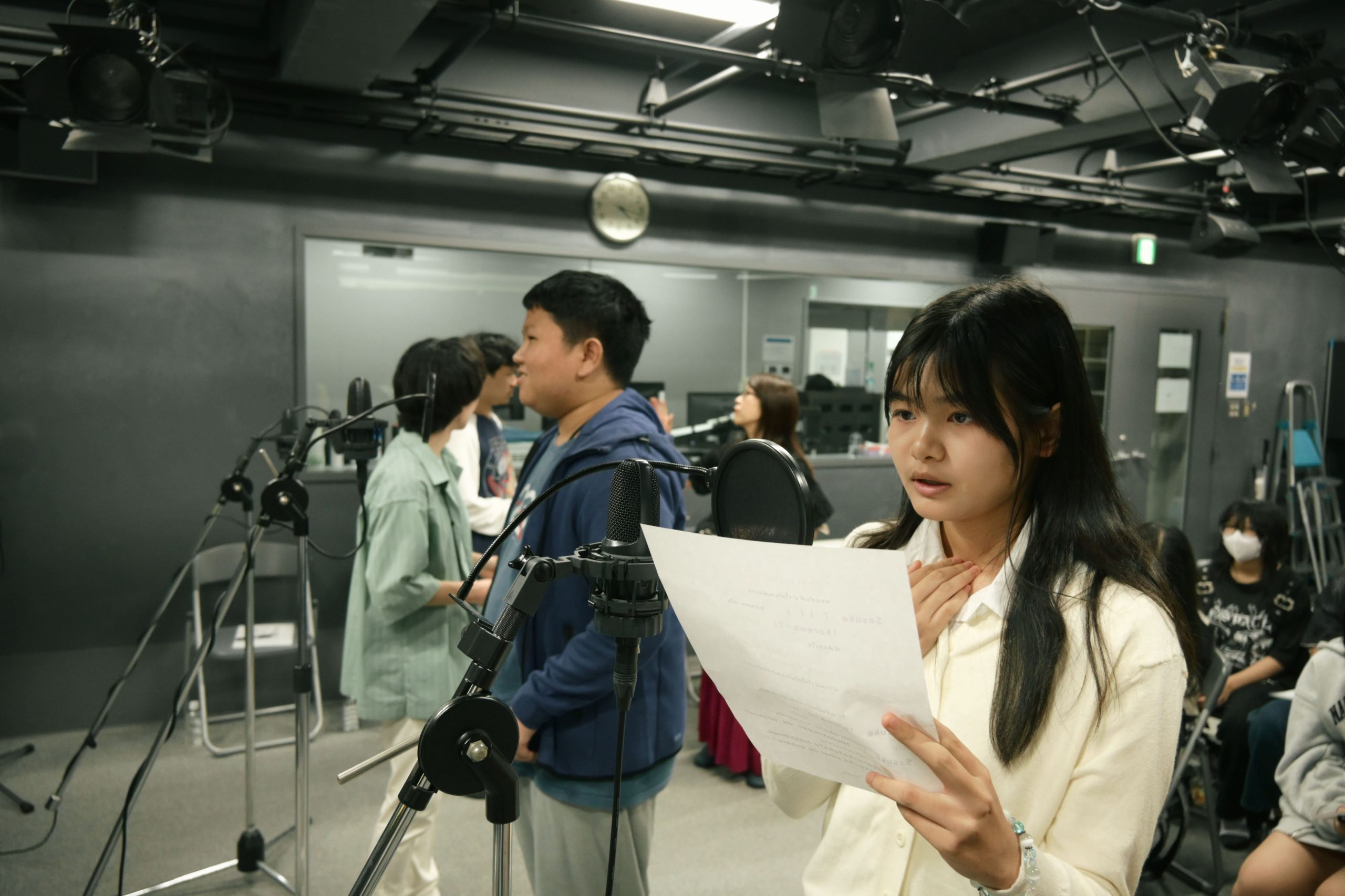tokyo anime creator camp วิชาพากย์เสียง