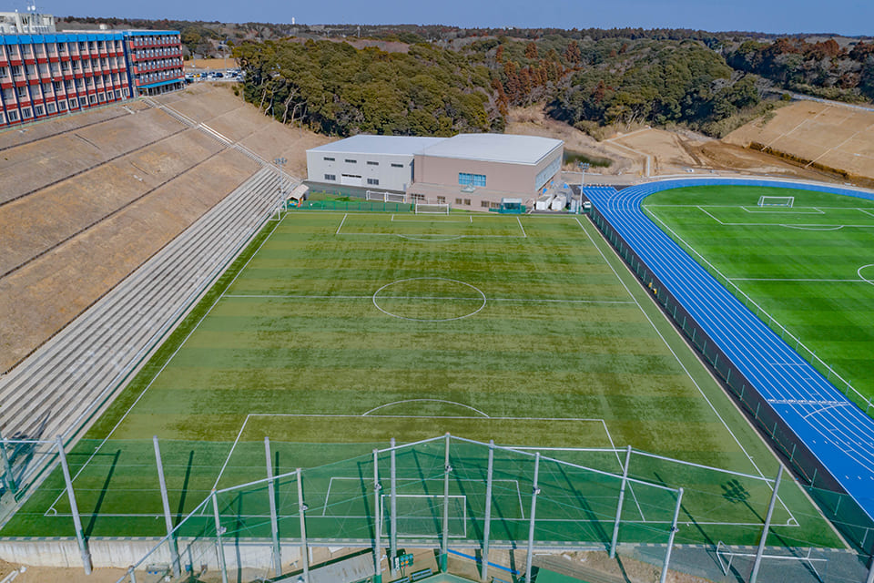 KASHIMA ACADEMY HIGH SCHOOL สนามฟุตบอล