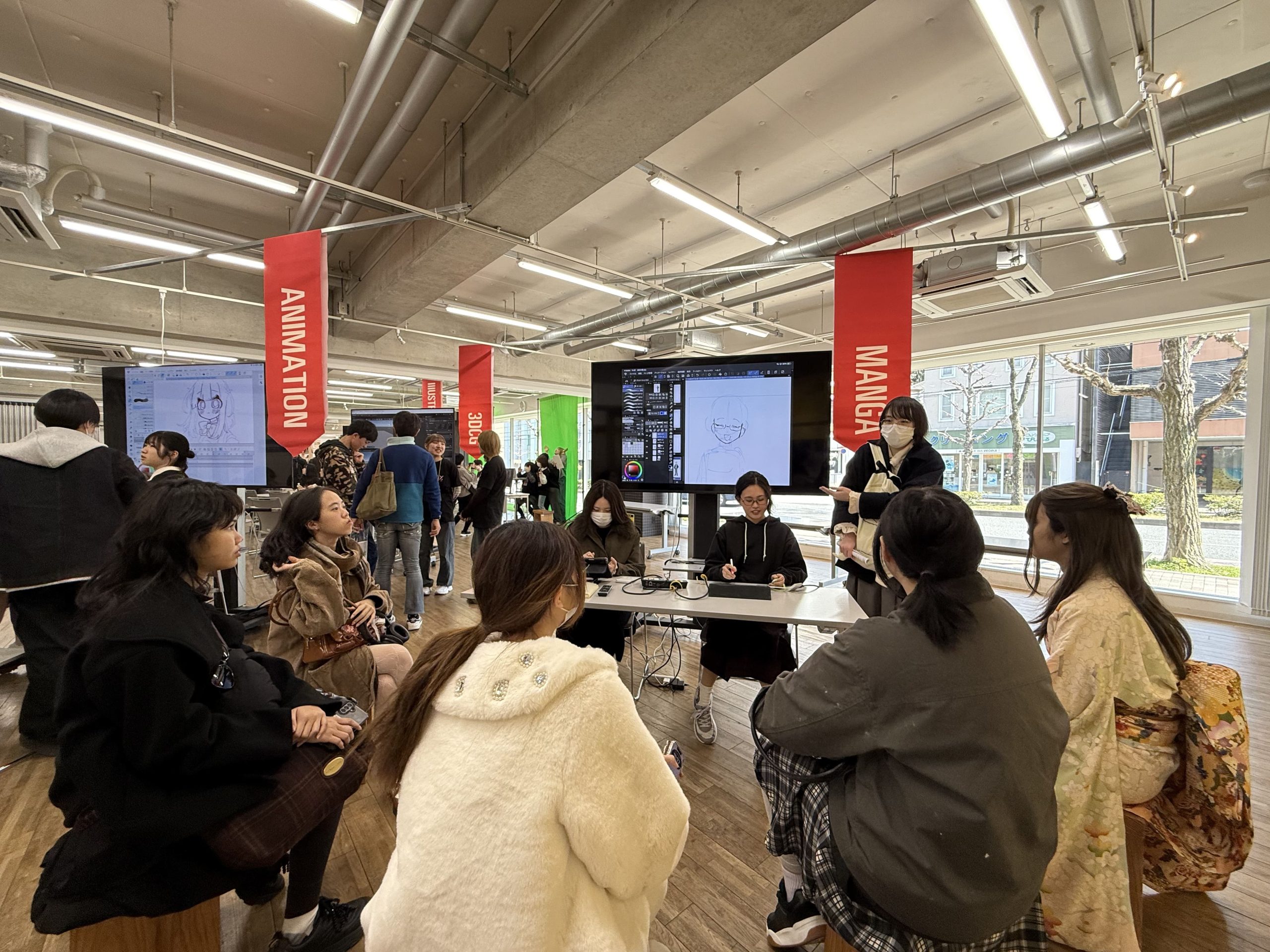 come come japanese camp เข้าร่วม open campus วิทยาลัยศิลปะ