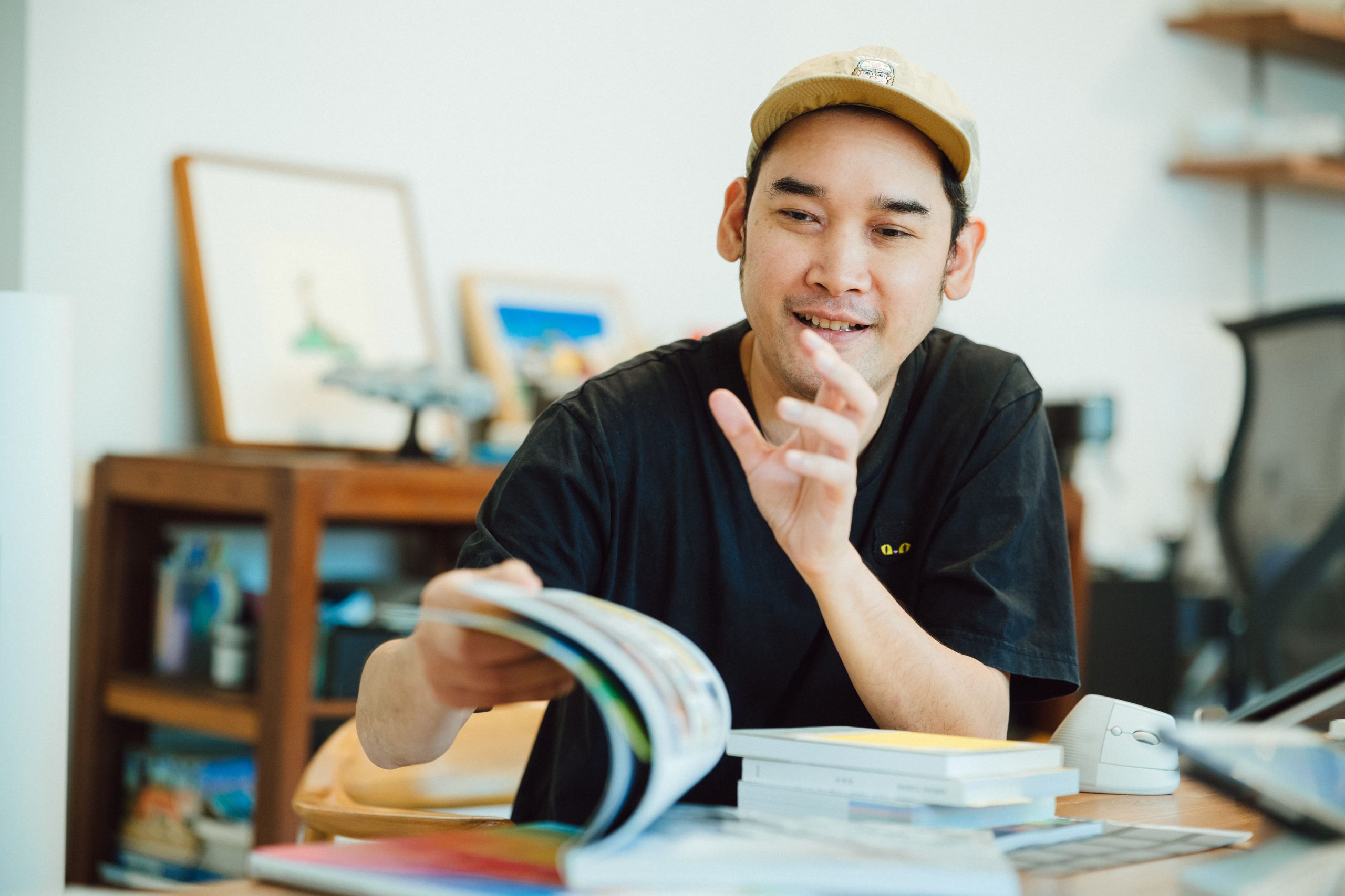 เป็ด กับการทำงานดีไซน์ที่ญี่ปุ่น